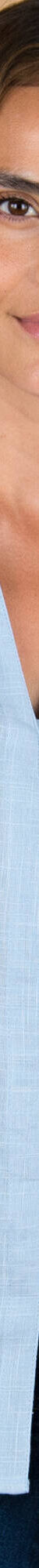 Chemisier uni manches 7/8 blousantes brodées (bleu grisé) Chemisier uni manches 7/8 blousantes brodées (bleu grisé)